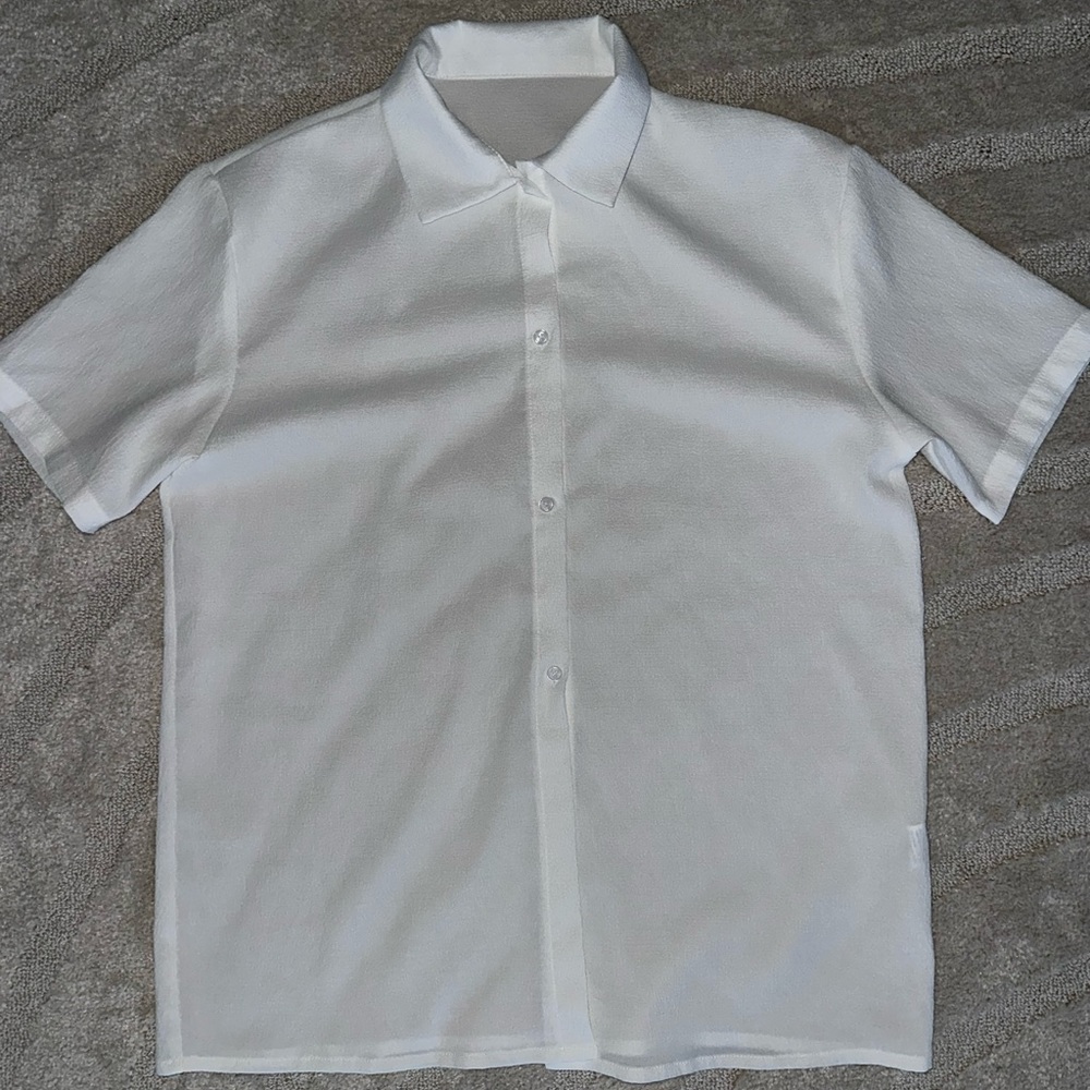 White linen set (shorts and top) - Picture 2 of 2